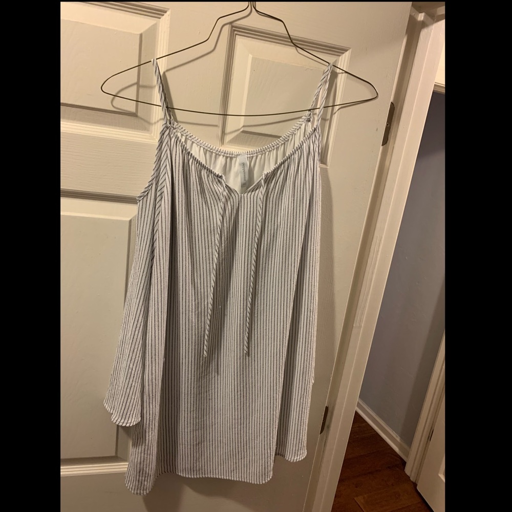 Pin stripe summer dress